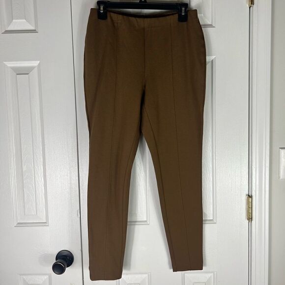 NWT J Jill Womens Brown Pants Size MP - Picture 1 of 4